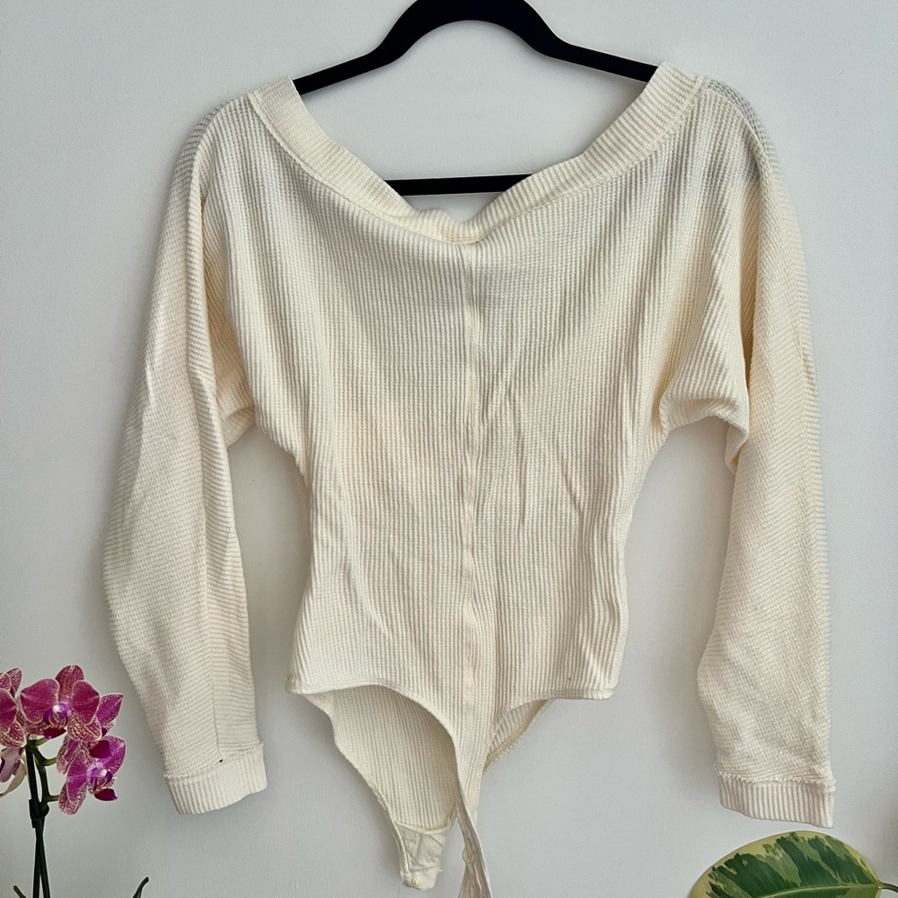 Free People Waffle / Lovin This Feeling Bodysuit - Picture 6 of 7